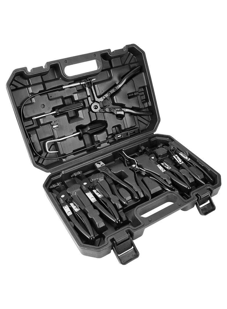 Szczypce do opasek zaciskowych, zestaw 9 szt.