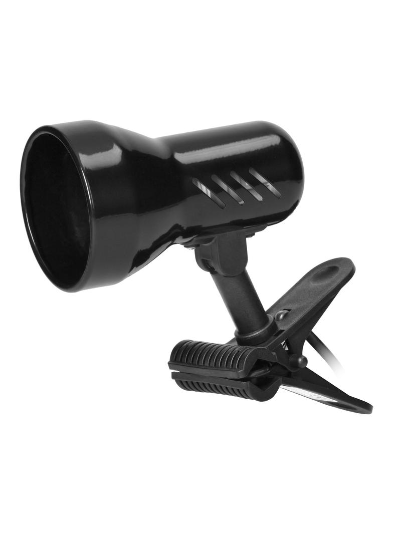 Dalla lampa biurkowa z klipsem 40W E27 stal + tworzywo czarna DL-10/B ORNO
