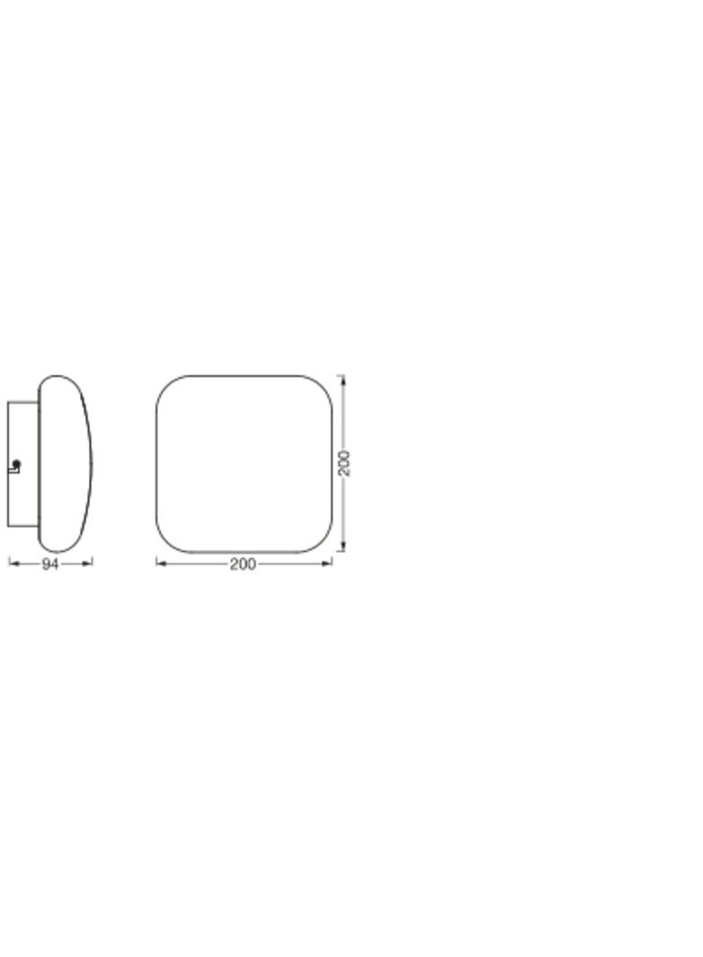 Oprawa SMART+ WIFI ORBIS AQUA 200x200 IP44 TW WT