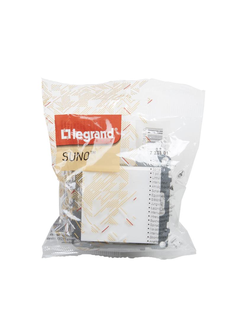 SUNO Łącznik pojedynczy biały 721101 LEGRAND