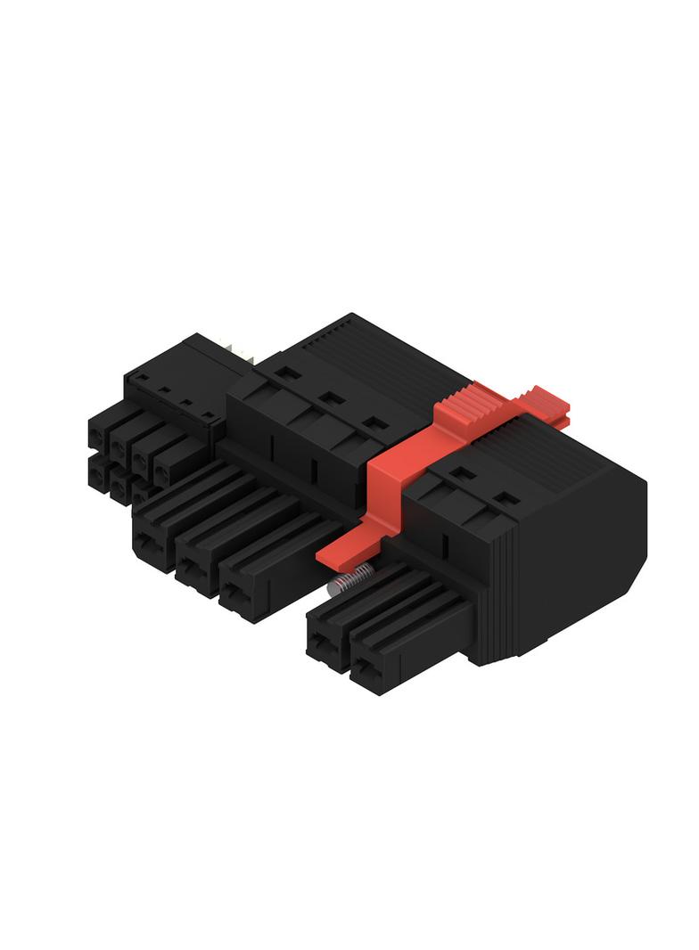 BVF 7.62HP/05/180MSF3 BCF/08R SN BK BX Złącze kablowe do płytek drukowanych115729000 /25szt./ WEIDMULLER
