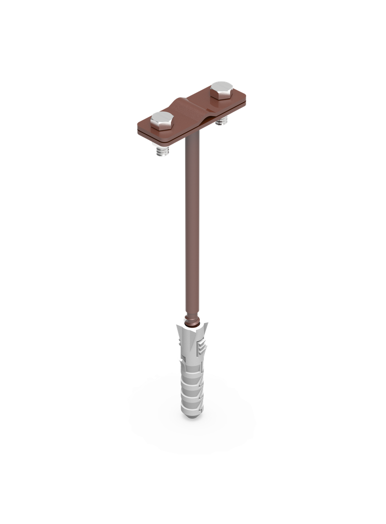 LA 8017 UCHWYT Z KOŁKIEM F-12 L-160 12.3 LA 8017