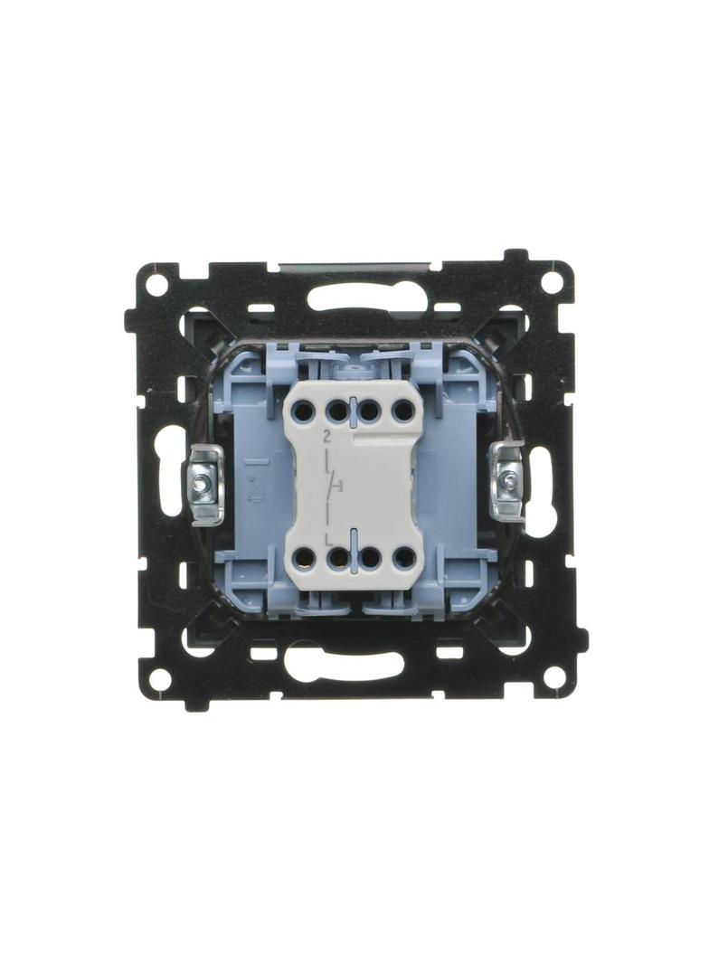 Simon 55 Przycisk zwierny /światło/ szybkozłączka Grafitowy mat