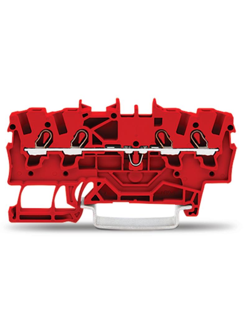 TOPJOBS złączka 4-przewodowa 1,5 mm2 czerwona