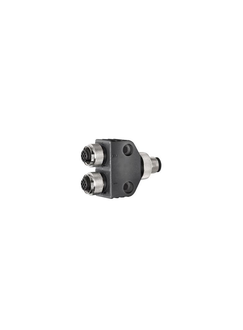 SAI-Y-5S M12/M12 2BO Adapter czujnik / człon wykonawczy, nr katalogowy 1881710000