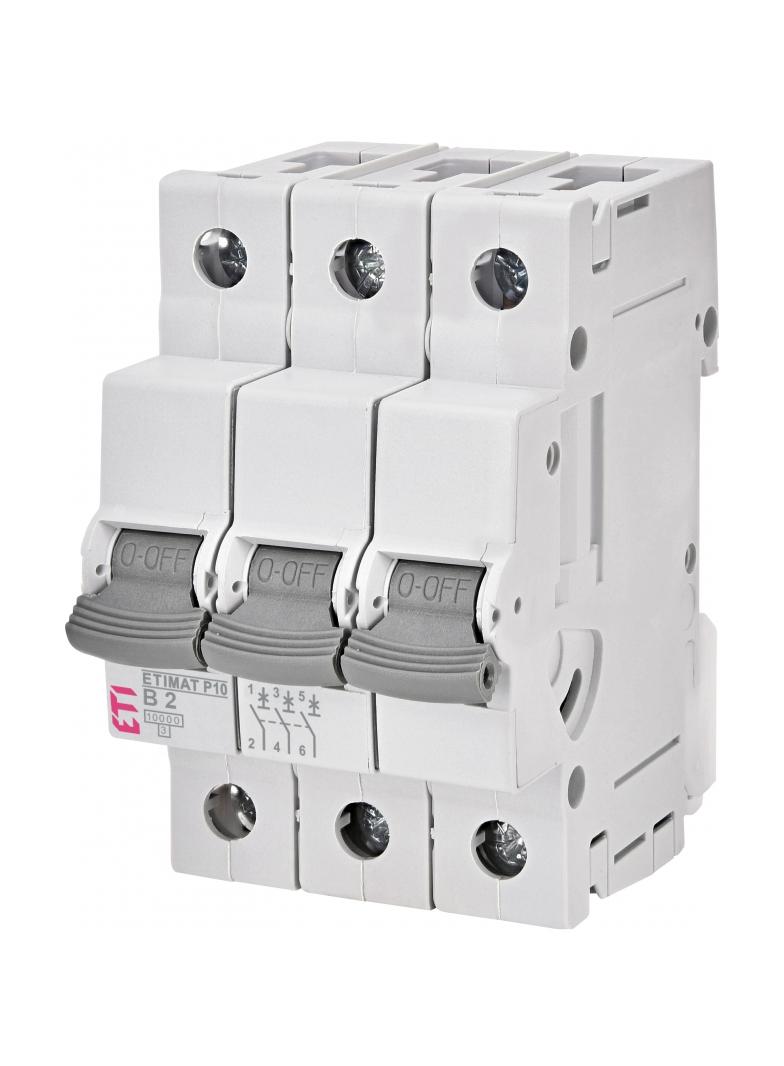 Wyłącznik nadprądowy MAT P10 3P B2A 270230105 ETI