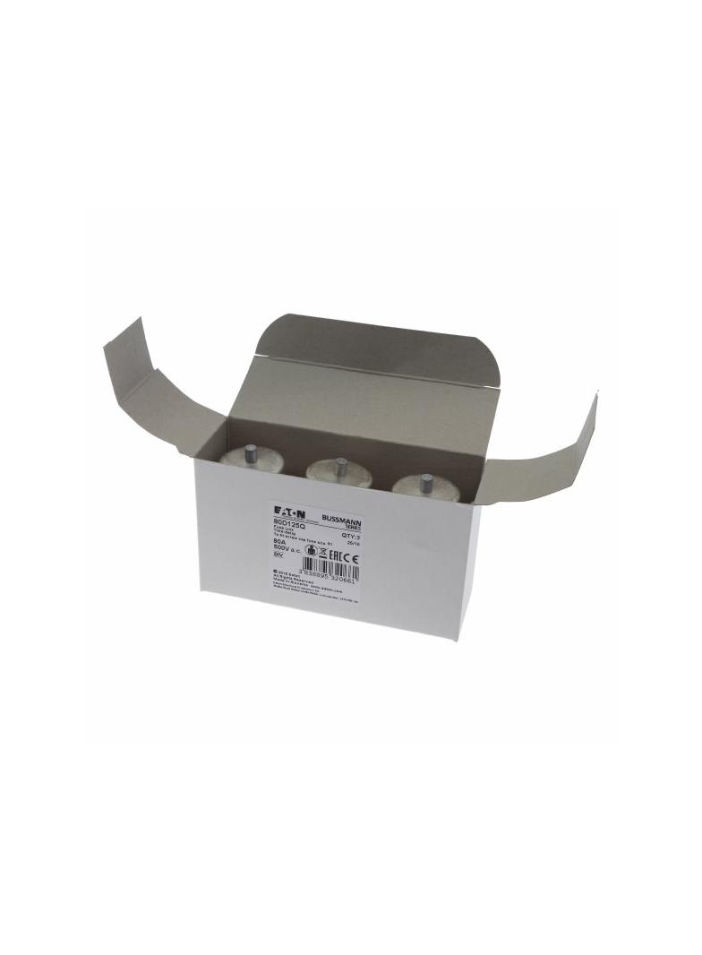 FUSE 80A DIV 500VAC Wkładka DIV 80A 500VAC E125 80D125Q EATON