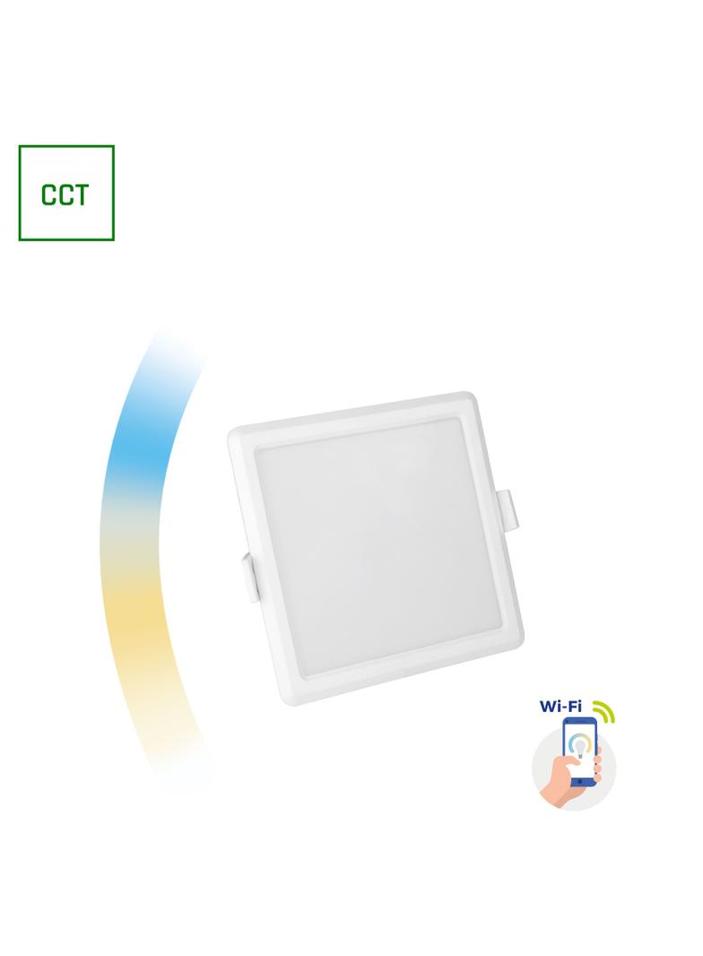 ALGINE 6W CCT+DIM Wi-Fi Spectrum SMART square