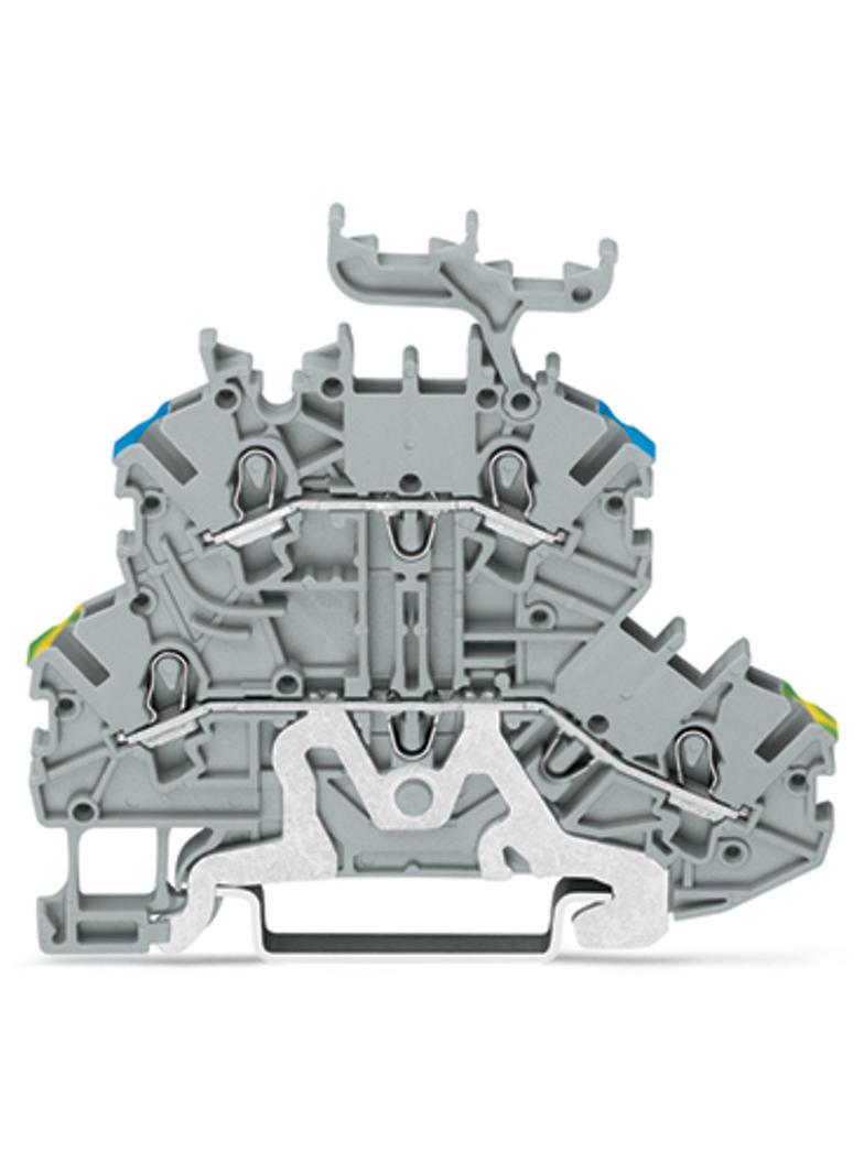 TOPJOBS złączka dwupiętrowa 1,5 mm2 szara