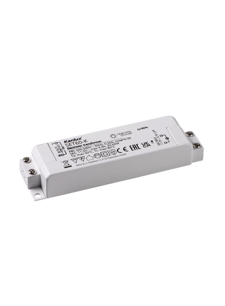 Zasilacz halogenowy 20-60W 240V 11.5V SET60-K 1425 KANLUX