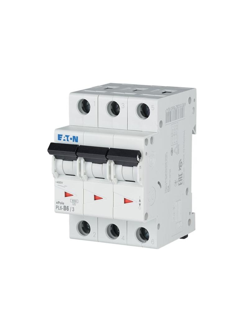 PL6-B6/3 Wyłącznik nadprądowy 6kA B6A 3P 286586 EATON