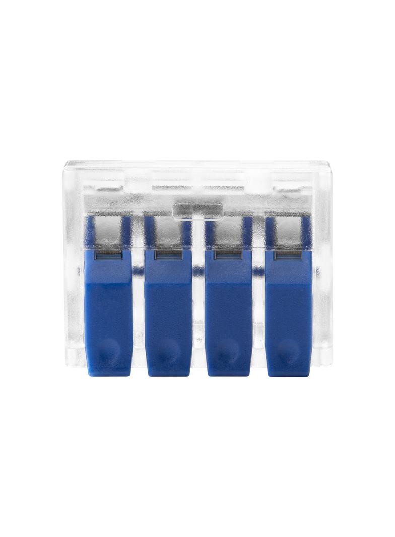 Złączka instalacyjna zaciskowa 4-przewodowa; na dowolny przewód 0,2-4mm2; IEC 450V/32A; 10 szt. OR-S