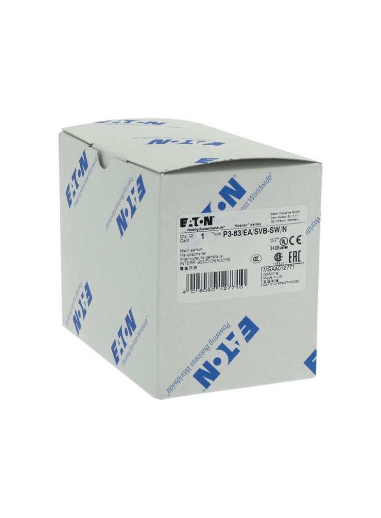 P3-63/EA/SVB-SW/N Rozłącznik On/Off 63A 37kW 012771 EATON