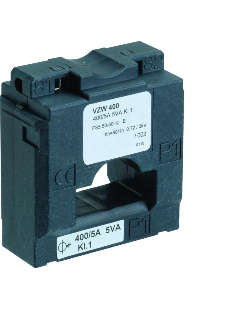 LV przekładnik prąd. do rozł.bezp.listw.LVSG NH1/2/3 400/5A 5VA kl.1 nieleg. LVZW400 HAGER