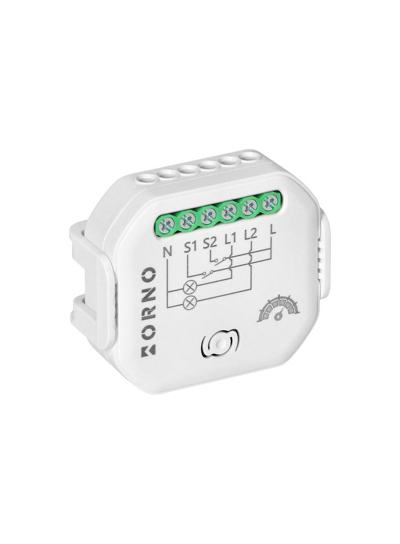 Przekaźnik dopuszkowy 2-kanałowy ze ściemniaczem Tuya Smart Wi-Fi+BLE