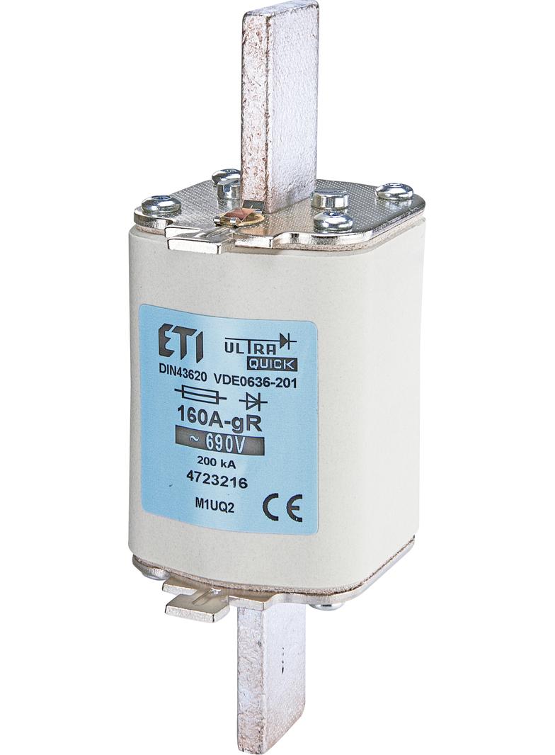 Wkładka topikowa ultraszybka M1UQ2/160A 690V 004723216 ETI