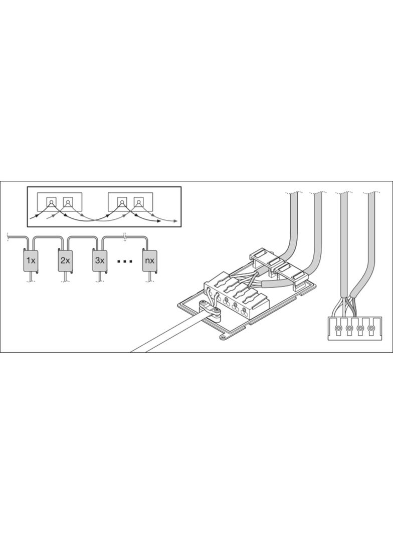 5 Stykowa puszka podłączeniowa CONNECTOR BOX 5POLE L/N