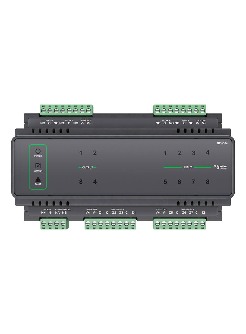 Moduł 8 wejść nadzorowanych, 4 wyjścia DO