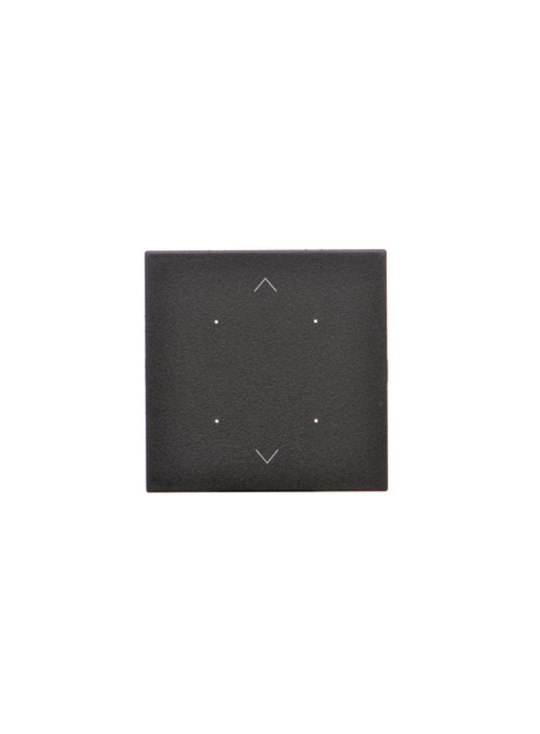 Simon 55 Klawisz pojedynczy z piktogramem rolety pojedynczej do produktów elektronicznych Czarny mat