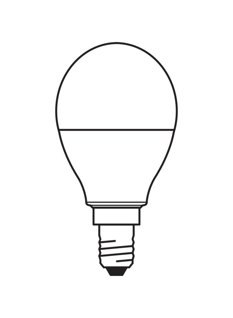 OSRAM Żarówka LED KULKA E14 5,5W 40W RGBW + PILOT LEDVANCE