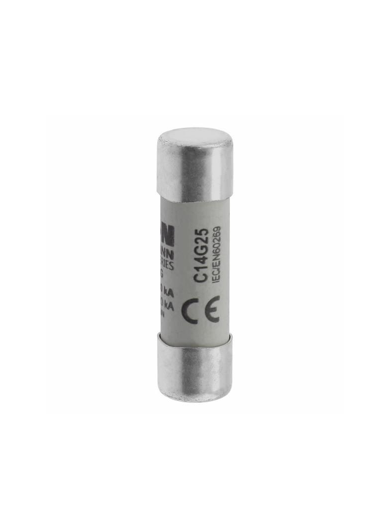 CYLINDRICAL FUSE 14 x 51 25A GG 690V AC Wkładka cylindryczna 14 x 51mm 25A GG 500V AC C14G25 EATON