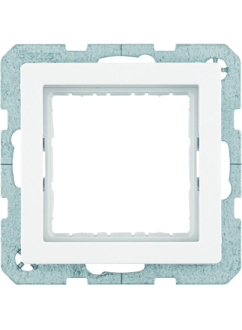 BERKER Q.x Zestaw adaptacyjny do modułów systo 45x45mm biały aksamit 14406089 HAGER