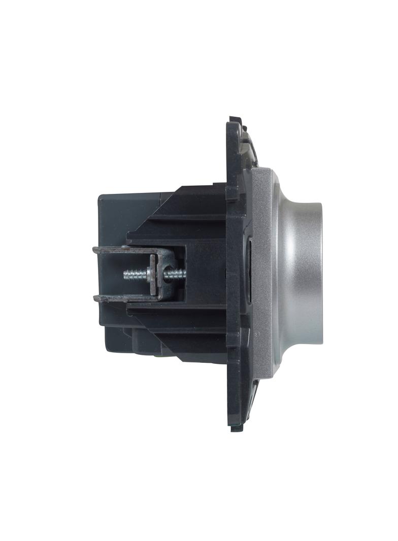 Niloe Step - ściemniacz obrotowy 2-przewodowy- kolor aluminium, Legrand