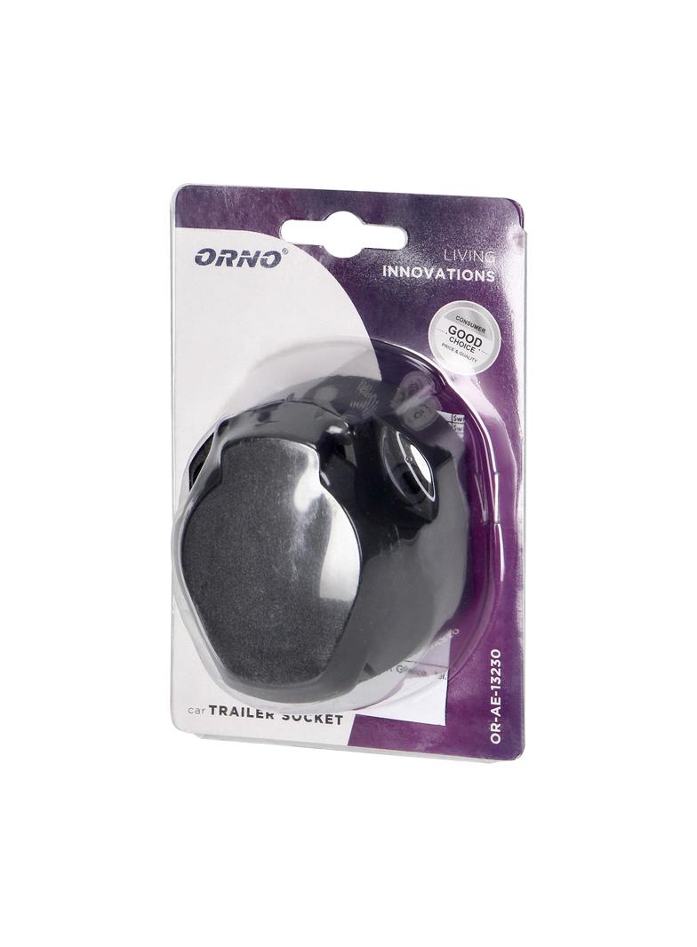 Gniazdo przyczepy tworzywo 13-pin 12/24V OR-AE-13230 ORNO