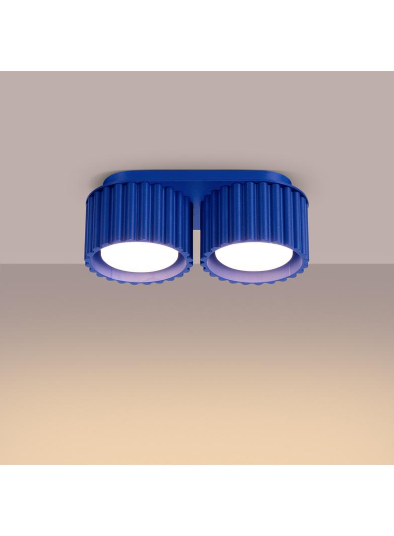 SOLLUX Plafon AURA 2 ultramaryna Gx53 ; SL.1813