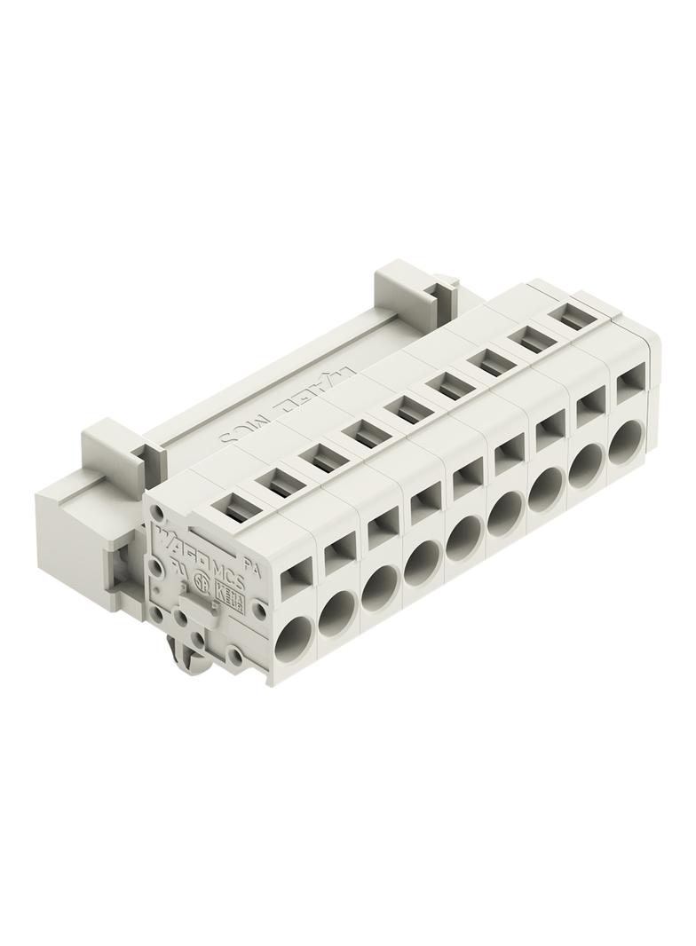 Wtyk MCS-MIDI Classic 9-biegunowy jasnoszary raster 5mm /50szt./ 721-609/018-000 WAGO