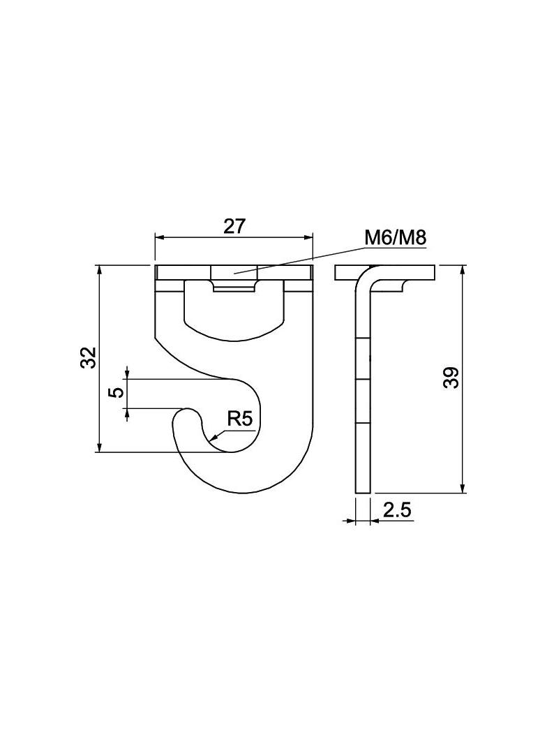 2989, HAKI STROPOWE OBO -TS M8