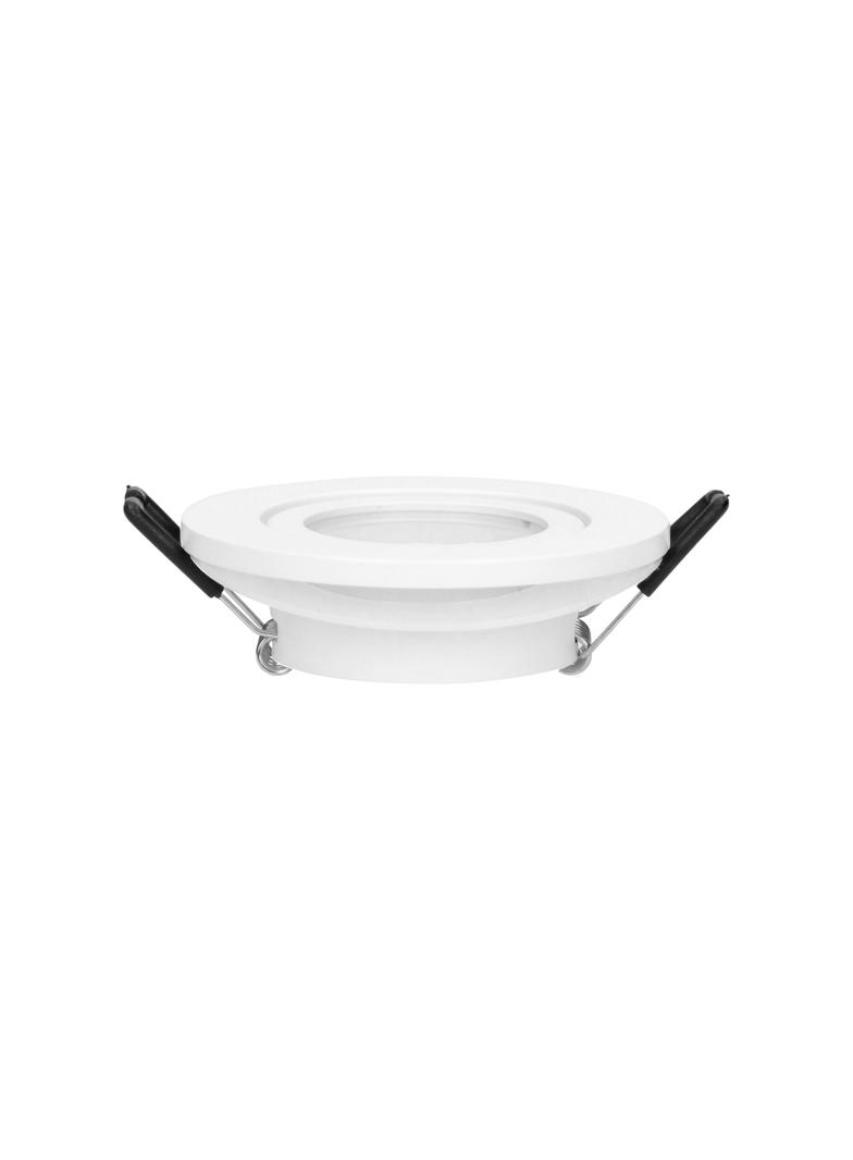 DARI R ramka dekoracyjna oprawy punktowej, MR16/GU10 max 50W, okrąg, biała IP44 AD-OD-6170/W ORNO