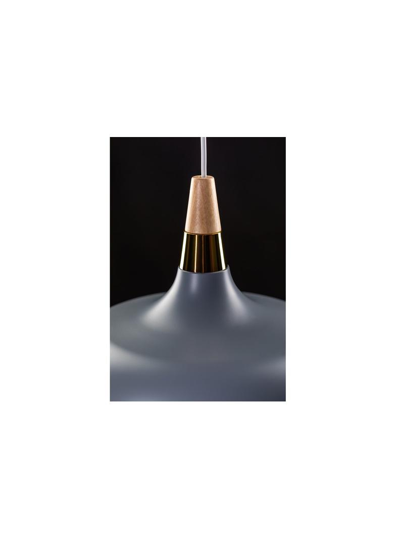 OPRAWA SUFITOWA SKANDI 1, 7368, AC220-240V, 50/60Hz, 1*E27, IP20, ŚREDNICA 35 cm, POJEDYNCZA, SZARA