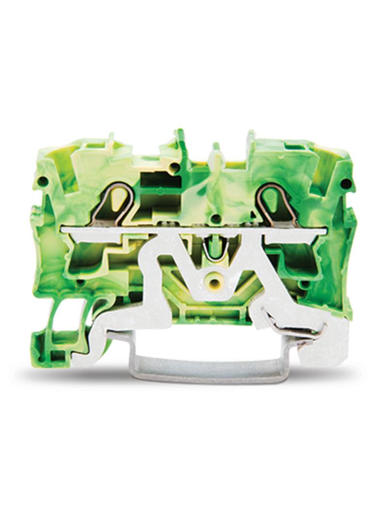 TOPJOBS złączka 2-przewodowa 4 mm2 żółto-zielona