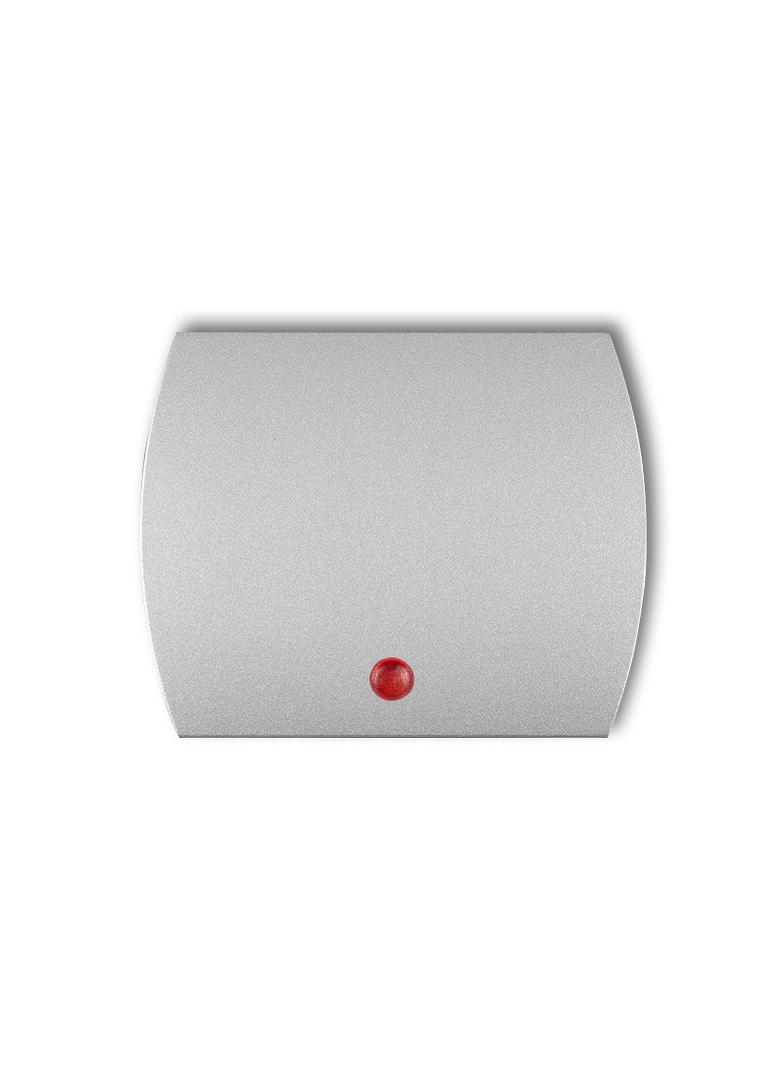 Klawisz z oczkiem do łączników serii TREND i LOGO srebrny metalik