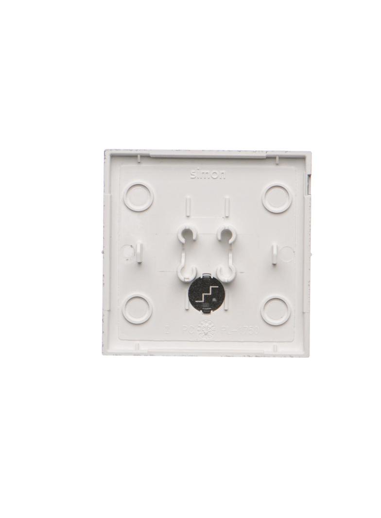 Simon 55 Klawisz pojedynczy z oczkiem z piktogramem /schody/ do: SW6M Aluminium mat