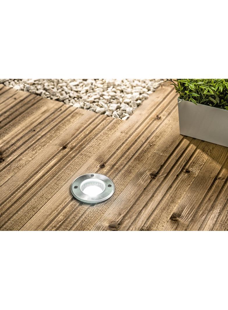 OPRAWA NAJAZDOWA ALFA-O, GU10,  AC220-240V, 50/60HZ, INOX