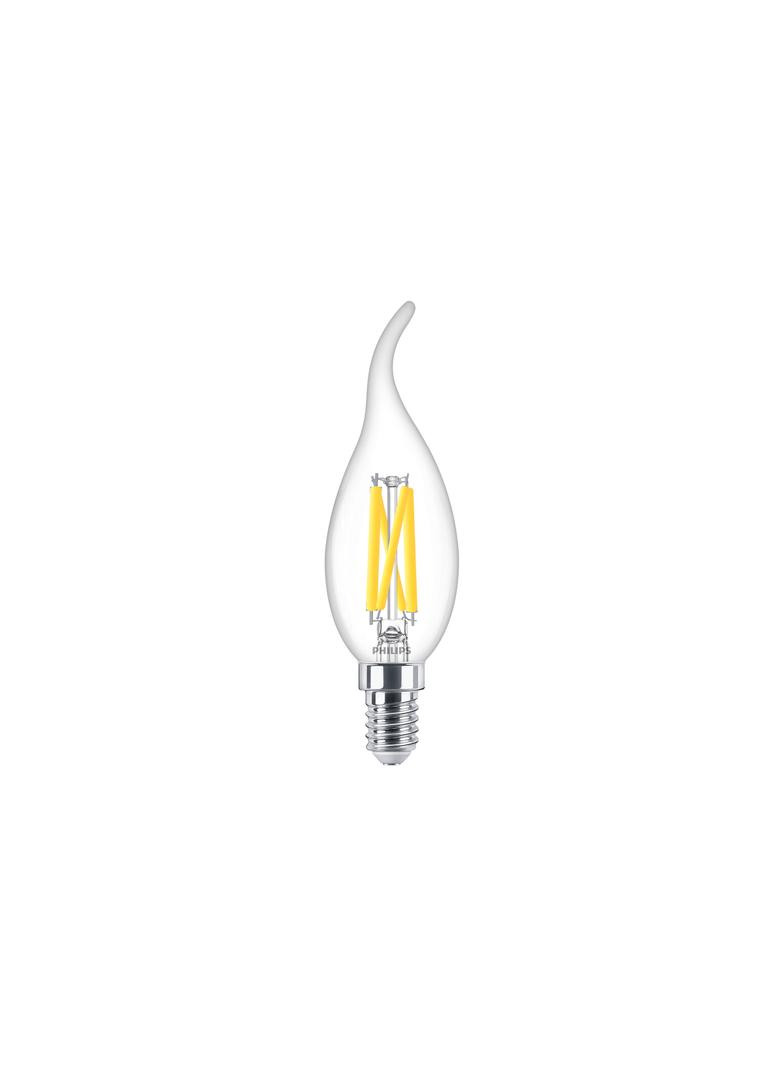 Żarówka LED świeczka 3,4W=40W 470lm 2700K 3,4-40W E14927 BA35 5 lat gw. 9,29003E+11 PHILIPS
