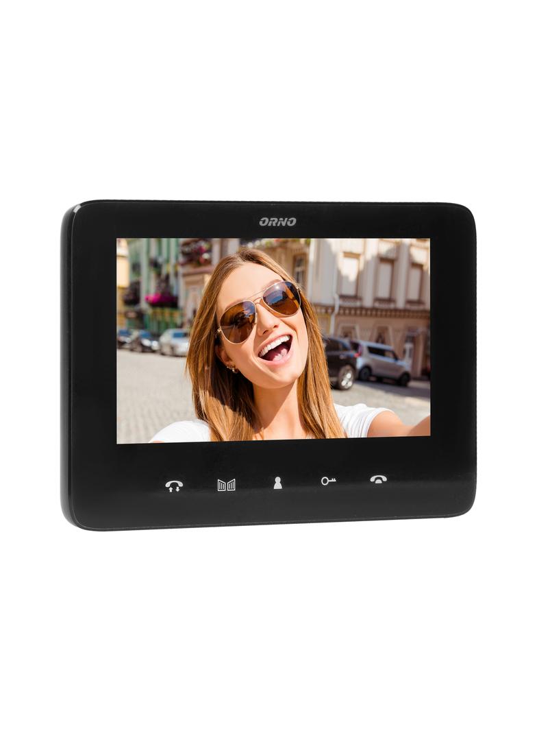 Zestaw wideodomofonowy bezsłuchawkowy kolor LCD 7" z czytnikiem breloków zbliżeniowych interkom OR-V