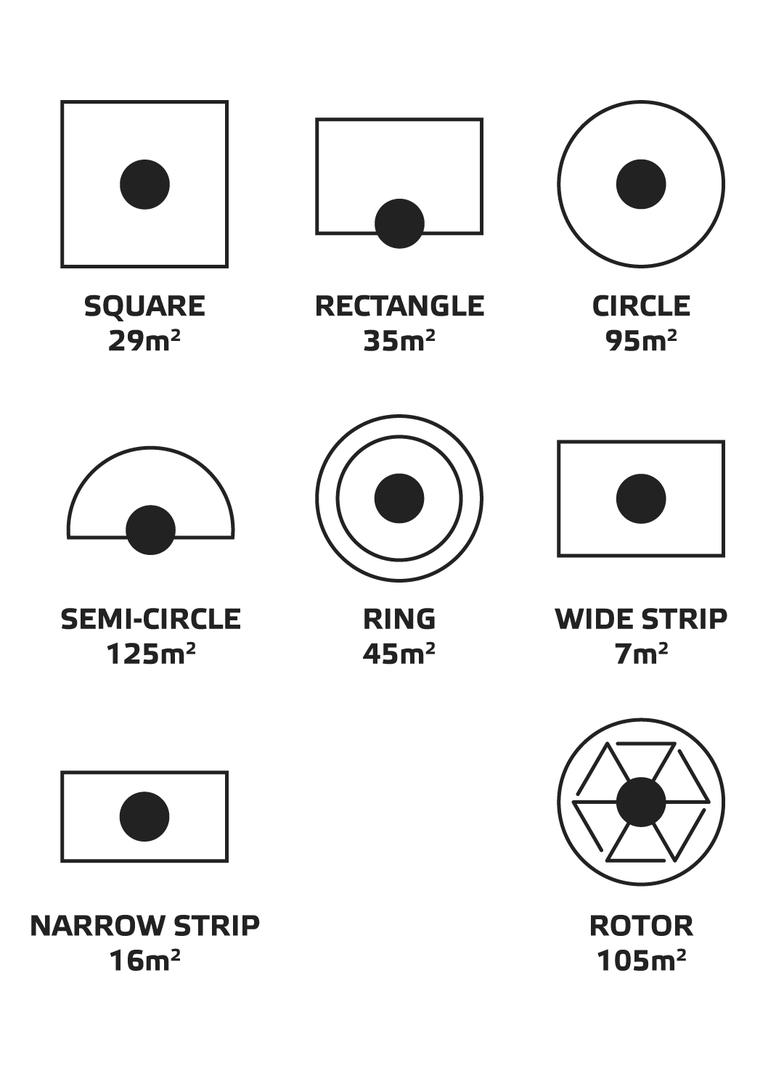 Zraszacz ogrodowy, 8- funkcyjny, plastikowy (ABS), pakowany na karcie