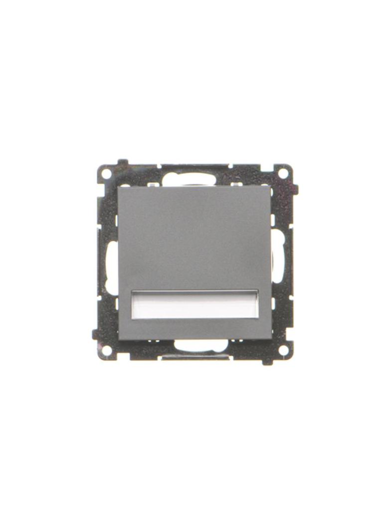 Simon 55 Oprawa oświetleniowa LED 230V (0,9 W) Barwa neutralna 4200K Grafitowy mat TOS4K.01/116 KONTAKT