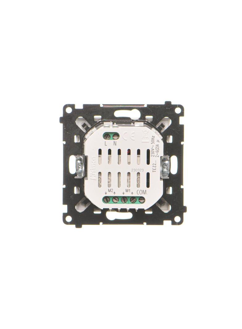 Simon 55 Łącznik/Przycisk roletowy zwierny podwójny elektroniczny Szampański mat TEZ2.01/144 KONTAKT