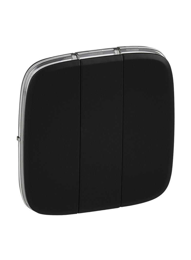 VALENA ALLURE - KLAWISZE CZARNE ŁĄCZNIKA POTRÓJNEGO, Legrand