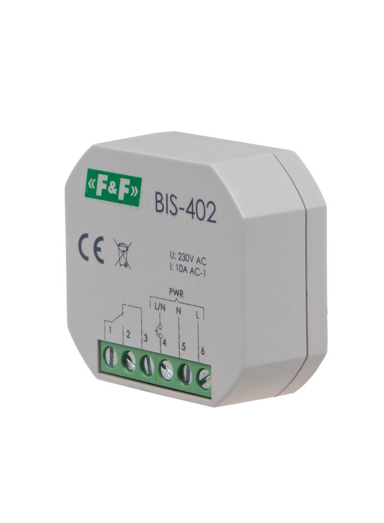 PRZEKAŹNIK BISTABILNY UN=230V, I=10A , STYKI 1Z, MONTAŻ W PUSZCE PODTYNKOWEJ ?60