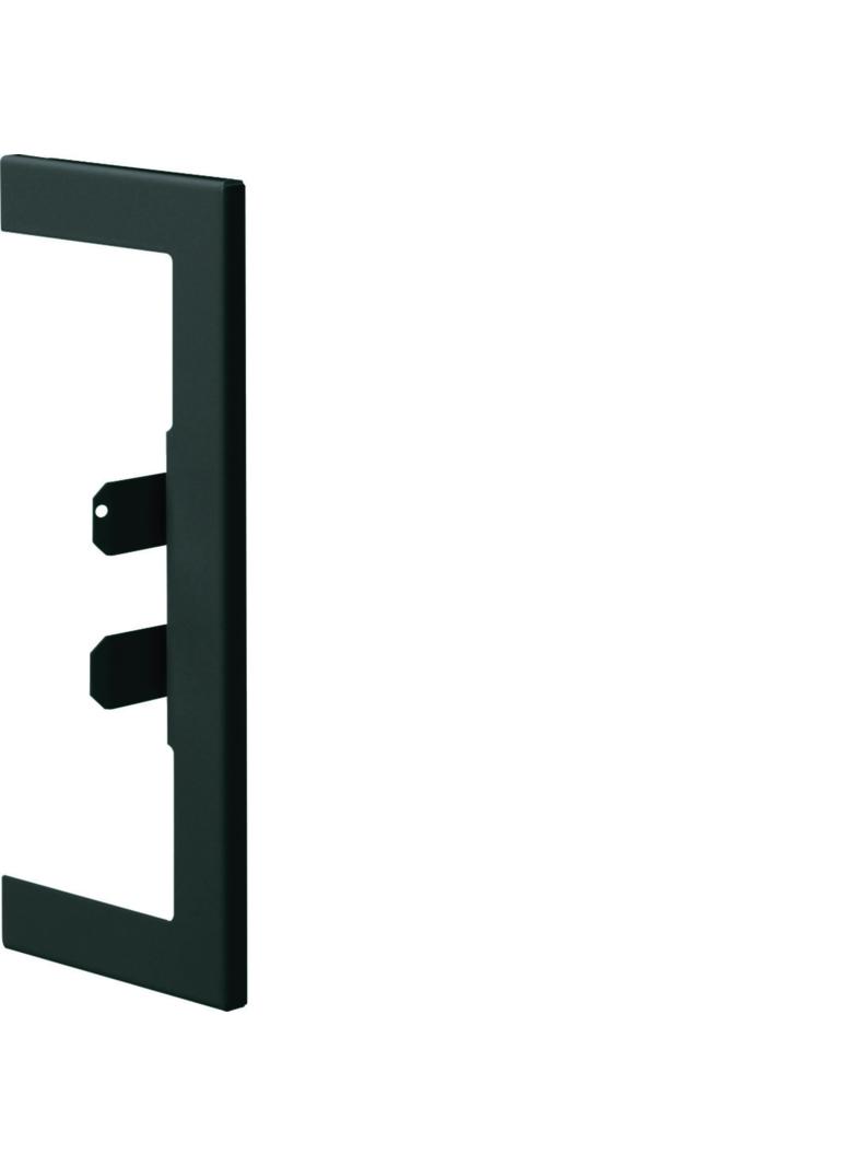 tehalit.BRN65/ BR65 Maskownica na przebicie w ścianie 65x170, czarny BR65170W9011 HAGER
