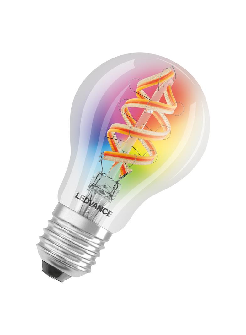 Lampa LED SMART WFA30D4,5W/827230VFilament szkło przezroczysteRGBWE27FS1LEDV