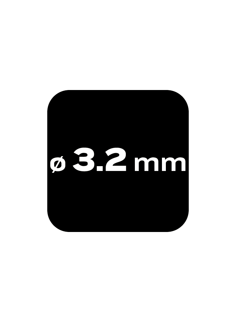 Wiertło do metalu HSS-TiN 3,2mm GRAPHITE 57H122 GTX 57-122 GTX Poland
