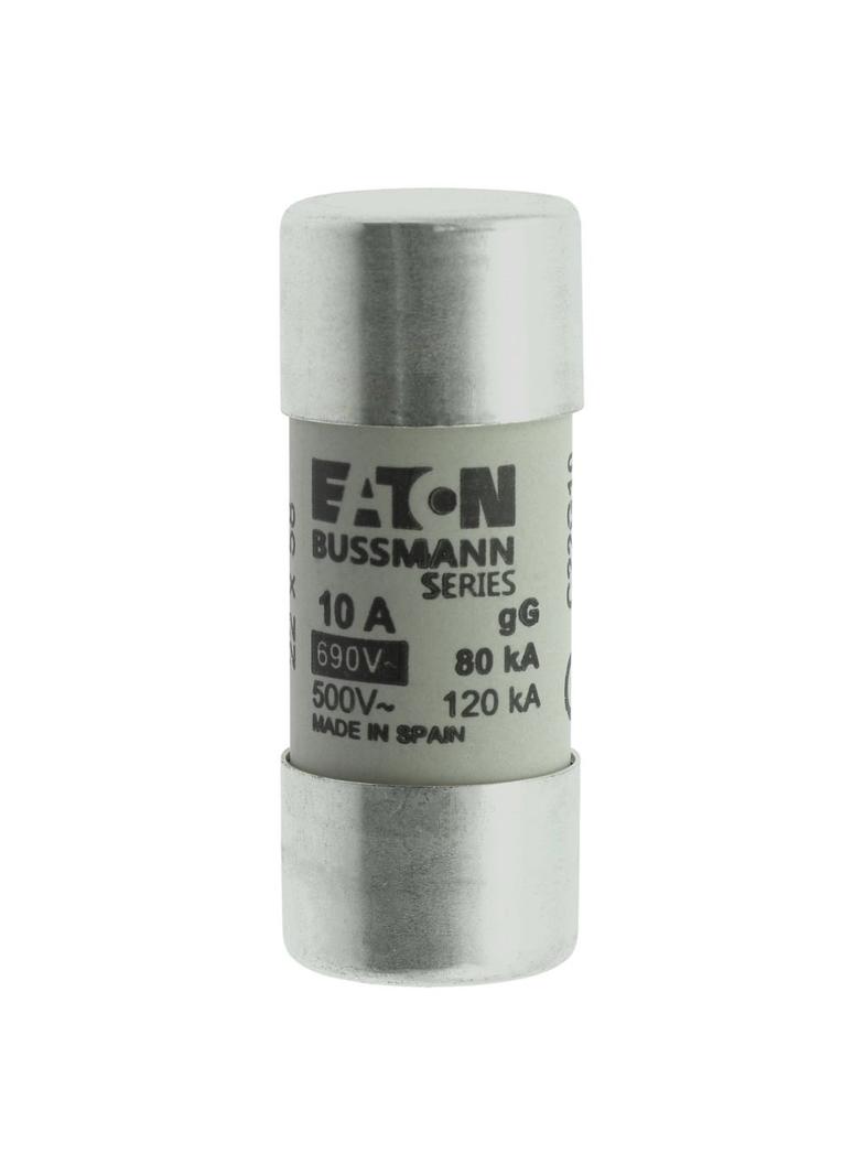 CYLINDRICAL FUSE 22 x 58 10A GG 690V AC Wkładka cylindryczna 22 x 58mm 10A GG 690V AC C22G10 EATON