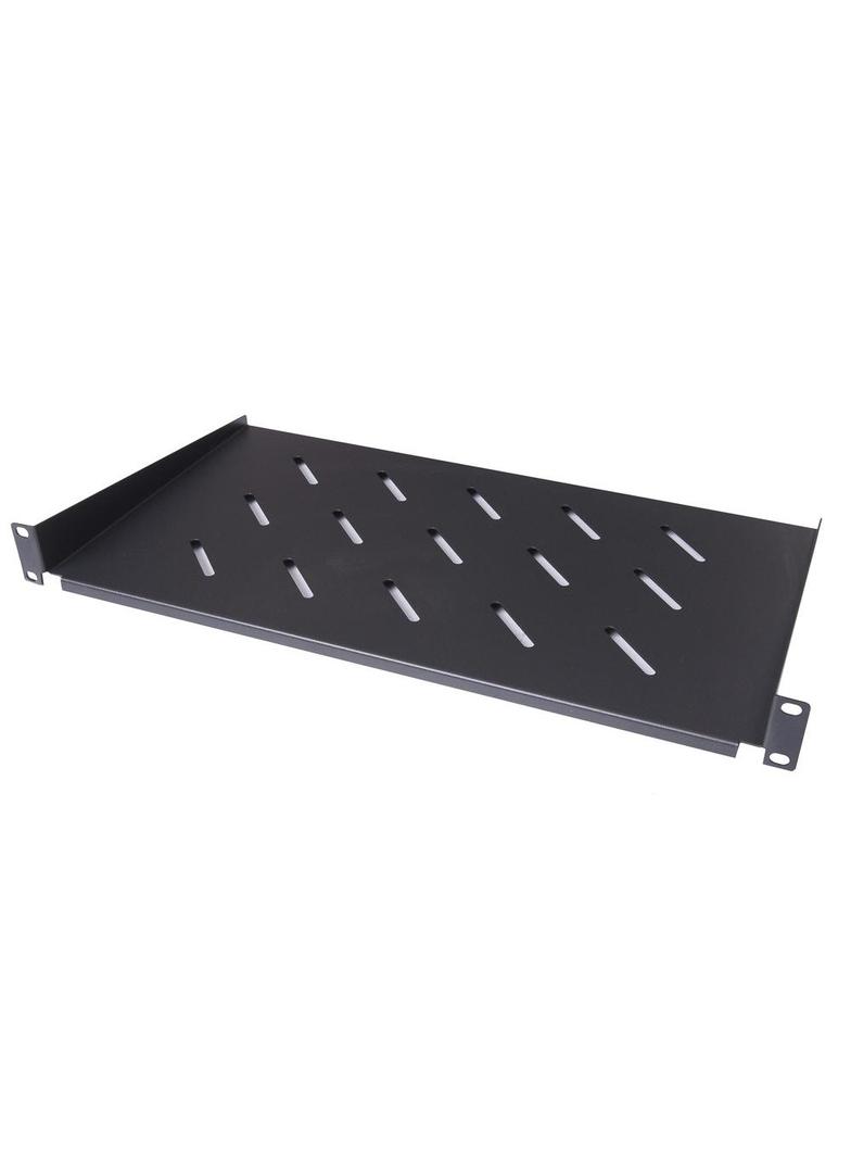 Półka stała 19" 1U o głębokości 250mm, mocowana w 2 punktach