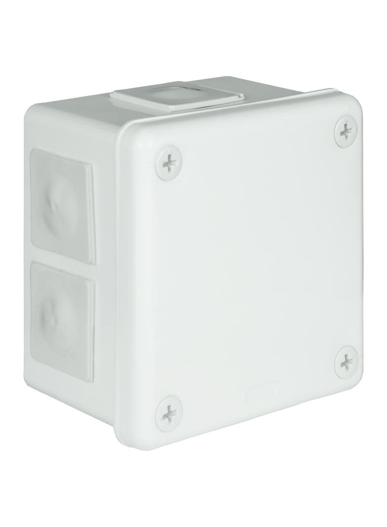 VP-43 Puszka natynkowa 98x98x65mm IP55 6-wl dł.gum. biała VP 043-01 61.149 OPATÓWEK